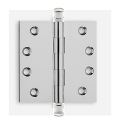 Specialty Products Classic Brass: Architectural Grade Standard Hinge 4 in. x 4in. with Shore Finial