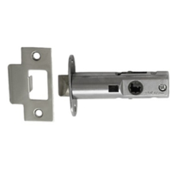 Specialty Products Merit Metal: TUBULAR LATCH - PASSAGE FUNCTION 2-3/8 in. BACKSET